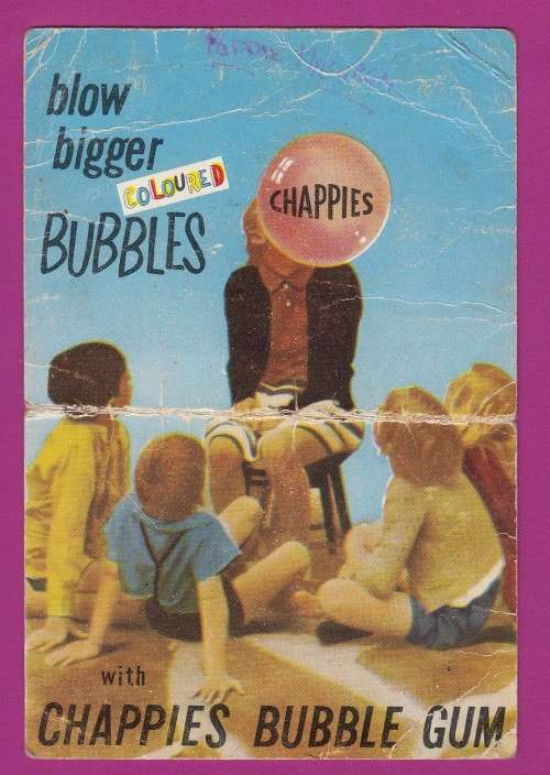 Chappies Bubblegum Decimal Converter - 1959 1960