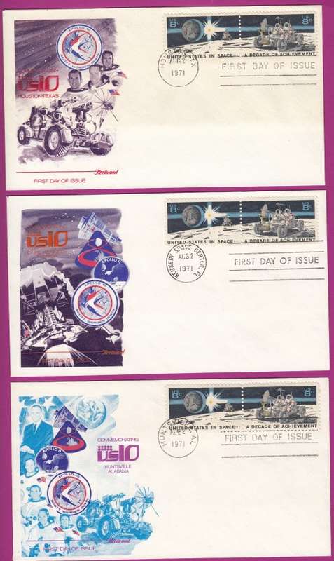 United States of America USA - 1971 - Space - A Decade of Achievement
