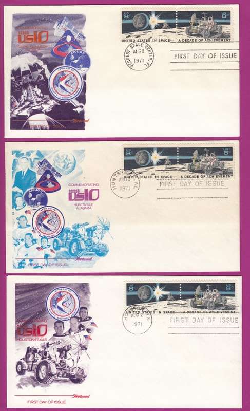 United States of America USA - 1971 - Space - A Decade of Achievement