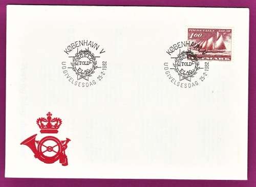 Denmark - 1982 - Customs Service centenary