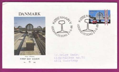 Denmark - 1986 - Hoje Tastrup Train Station Opening, May 31