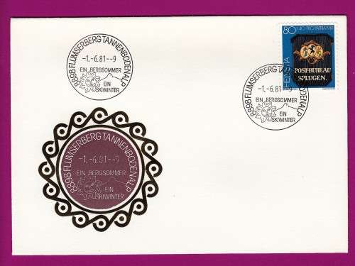 Switzerland on Cover - 1981 - Pro Patria Post Office Signs