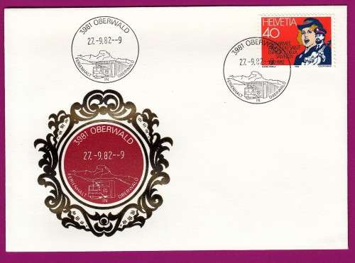 Switzerland on Cover - 1982 - Centenary of the Salvation Army