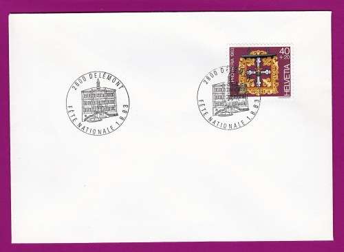 Switzerland on Cover - 1983 (1982) - Inn Signs Pro Patria