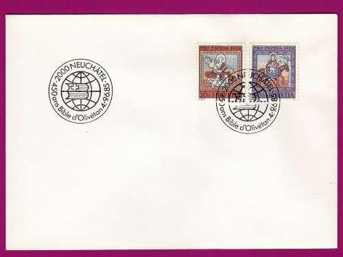 Switzerland on Cover - 1985 (1966) - Pro Patria