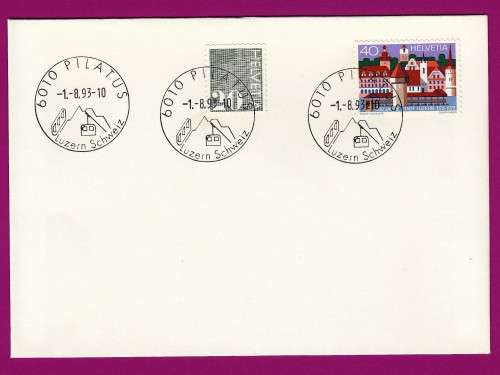 Switzerland on Cover - 1993 (1978) Old Lucerne