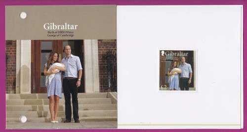 Gibraltar - 2013 - Birth of HRH Prince George of Cambridge