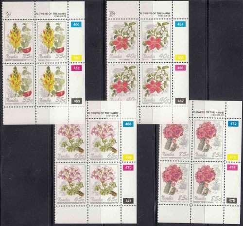 Namibia (Previously South West Africa SWA) - 1994 - Flowers of the Namib