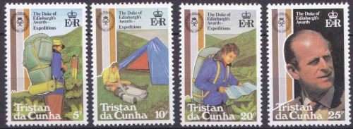 Tristan Da Cunha - 1981 - Duke of Edinburgh's Awards, 25th anniv.