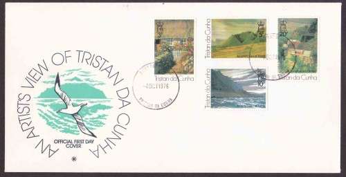 Tristan Da Cunha 1976 - Paintings - An artists view - Roland Svensson