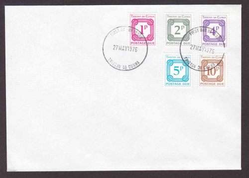 Tristan Da Cunha - 1976 - FDC - Postage Due