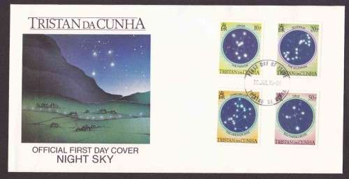 Tristan Da Cunha - 1984 - FDC - Constellations