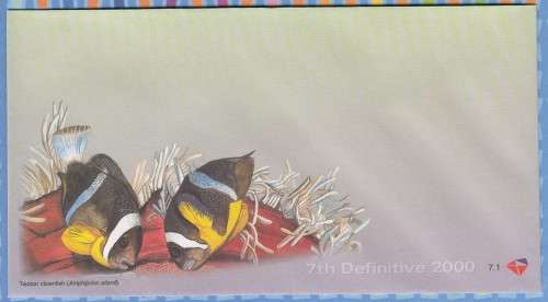 South Africa RSA - 2000 - FDC 7.1 - 7th Definitive Twobar Clownfish - Unserviced Cover