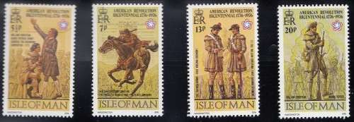 Isle of man - 1976 - American Bicentennial