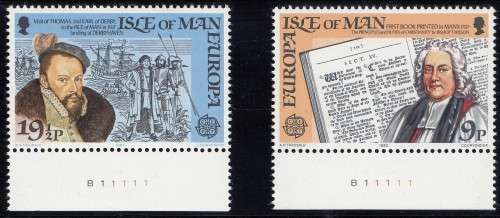 Great Britain QE II - 1982 - Isle of man - Europa CEPT