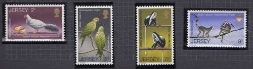 Great Britain QE II - 1971 - Jersey - Jersey Wildlife Preservation Trust