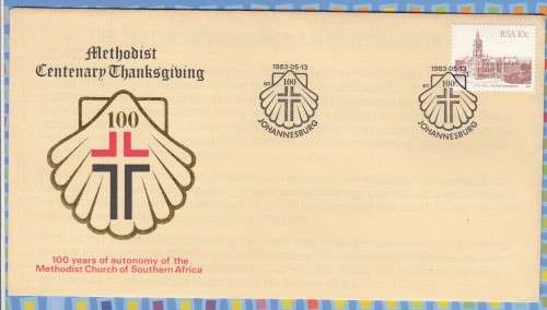 South Africa RSA - 1983  - Methodist Centenary Thanksgiving