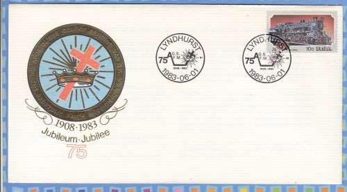 South Africa RSA - 1983  - The Apostolic Faith Mission of South Africa 75 Jubilee