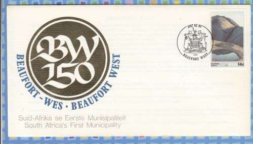 South Africa RSA - 1987 - First Municipality Beaufort West