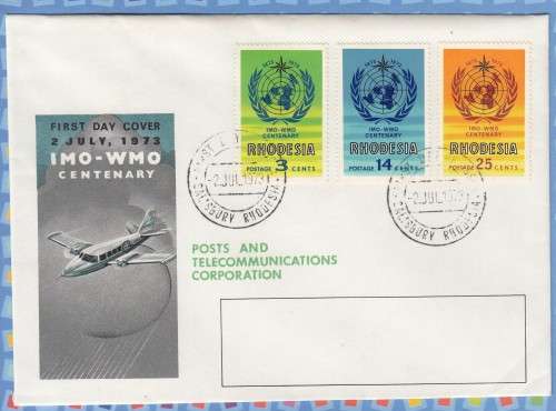 Rhodesia - 1973 - IMO-WMO FDC