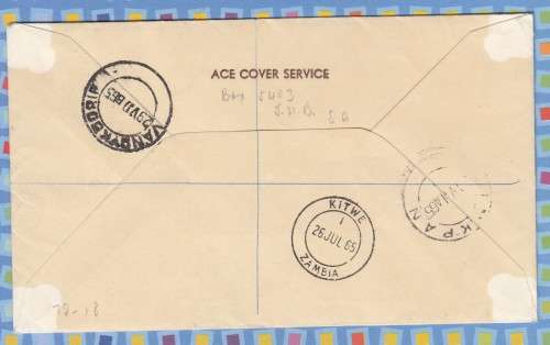 Zambia - 1965 - International Telecommunication Union ITU FDC