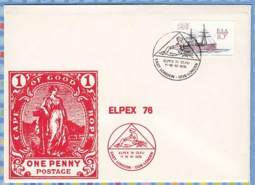 South Africa (RSA)  1976  ELPEX Philatelic Exhibition East London