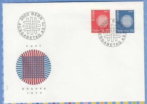 Switzerland  1970  FDC EUROPA CEPT