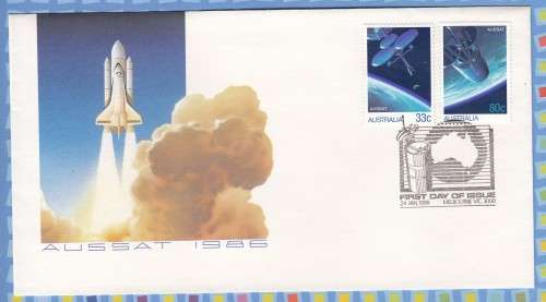 Australia - 1986 - Aussat Communications satellites