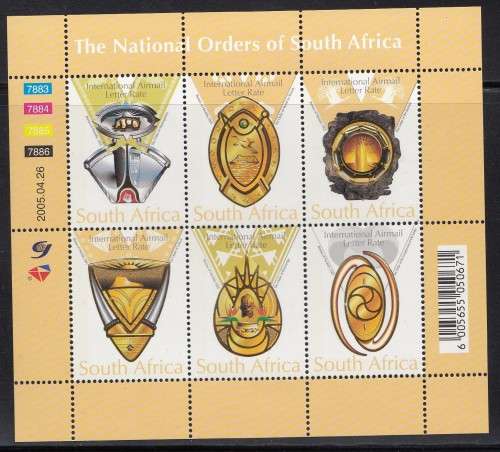 South Africa RSA - 2005 - National Orders Medals