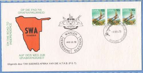South West Africa SWA (Now Namibia) - 1978 - On the Road to Independence ATKB