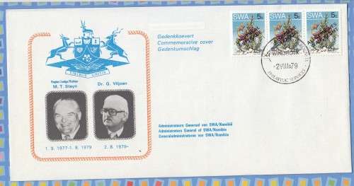South West Africa SWA (Now Namibia) - 1979 - Administrator's general