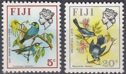 Fiji - 1971 - Birds