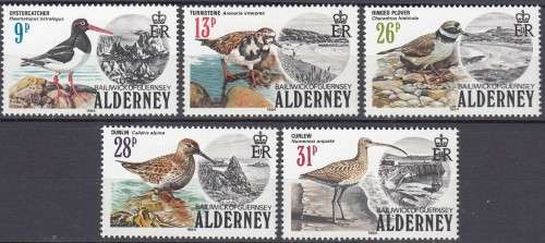 Guersey Alderney - 1986 - Birds