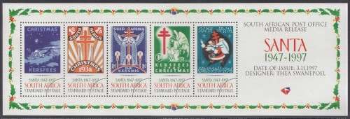 South Africa RSA - 1997 - MEDIA RELEASE - Christmas