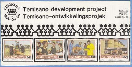 Bophuthatswana - Information Bulletin - 1986 - Temisano Devlopment Project