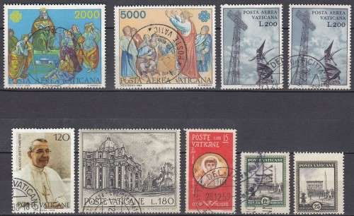 Vatican City - Various Years - Small selection with Air Mails