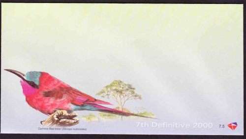 South Africa RSA - 2000 - FDC 7.5 - Flora and Fauna - Birds - 7th Definitive - Unserviced Cover