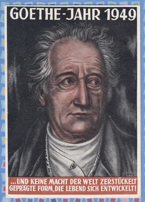 Germany East DDR - 1949 - Goethe