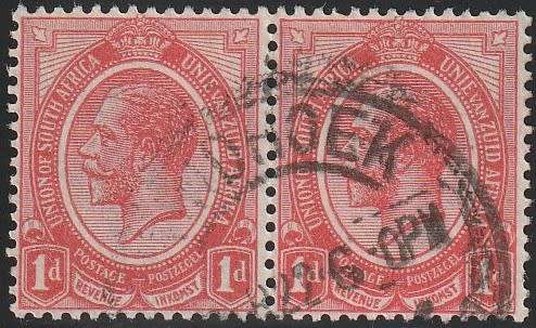 South West Africa SWA Forerunner - King George V KGV - 1d - Windhoek