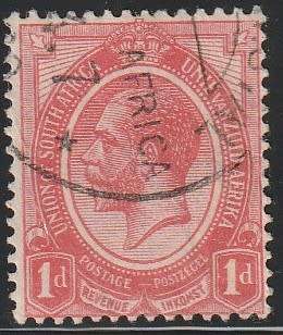 South West Africa SWA Forerunner - King George V KGV - 1d