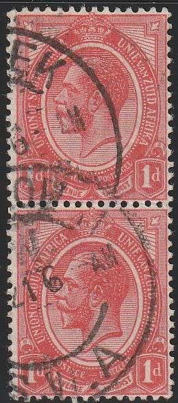 South West Africa SWA Forerunner - King George V KGV - 1d - Windhoek