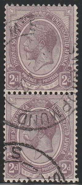 South West Africa SWA Forerunner - King George V KGV - 2d - Swakopmund