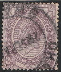 South West Africa SWA Forerunner - King George V KGV - 2d - Okahandja