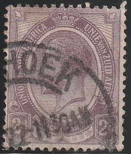 South West Africa SWA Forerunner - King George V KGV - 2d - Windhoek