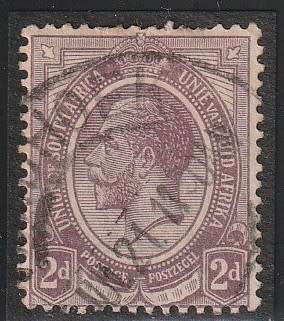 South West Africa SWA Forerunner - King George V KGV - 2d - Windhoek