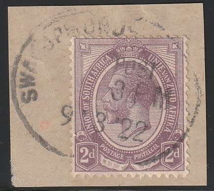South West Africa SWA Forerunner - King George V KGV - 2d - Swakopmund