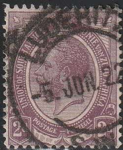 South West Africa SWA Forerunner - King George V KGV - 2d - Luderitz