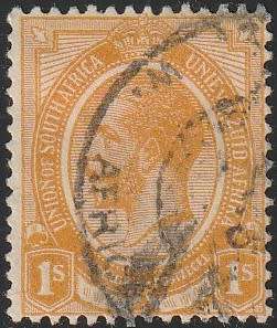 South West Africa SWA Forerunner - King George V KGV - 1Sh - Swakopmund