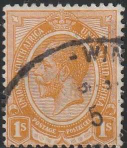 South West Africa SWA Forerunner - King George V KGV - 1Sh