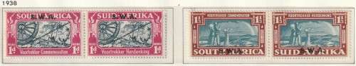 South West Africa SWA - 1938 - Voortrekker Commemoration